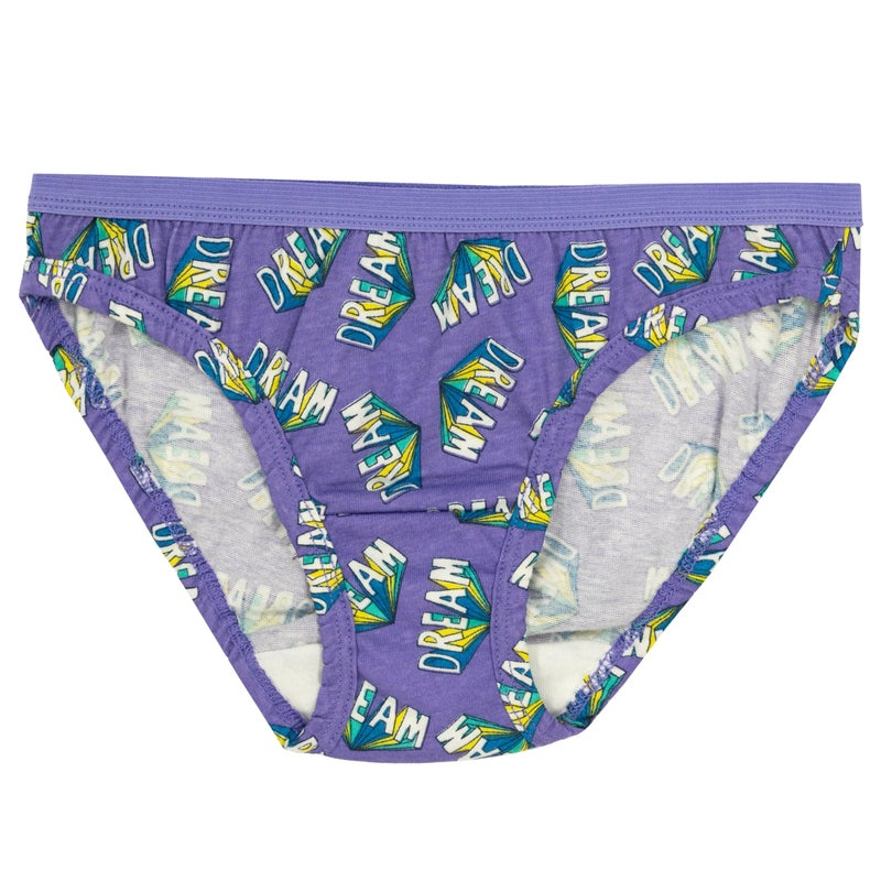 Fruit of the Loom Girls' Big Cotton Bikini Underwear Multipacks, 10 Pack-Fashion Assorted, 8 - Image 3